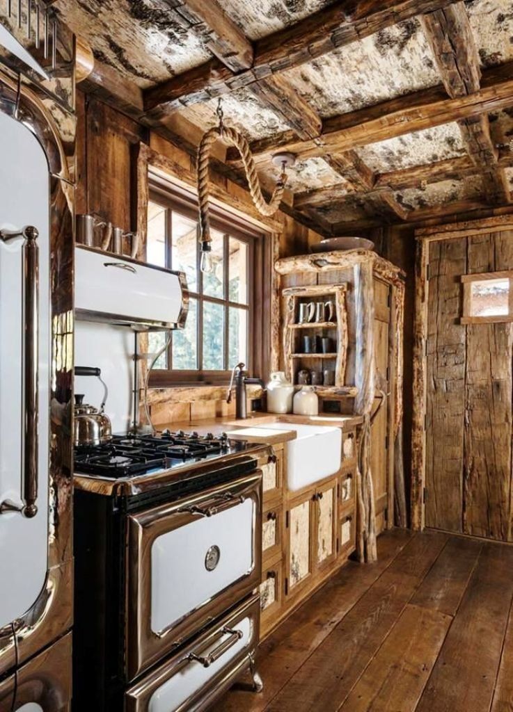 25 Amazing Rustic Kitchen Design And Ideas For You - Instaloverz with regard to Rustic Pine Console Table, French Country Style With 3 Spacious Drawers
