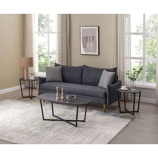 3 Piece Occasional Table Set - Coffee Table And 2 End Side Tables - Bed ... for Design Secrets Unlocked The Zara 3-Piece Occasional Table Set
