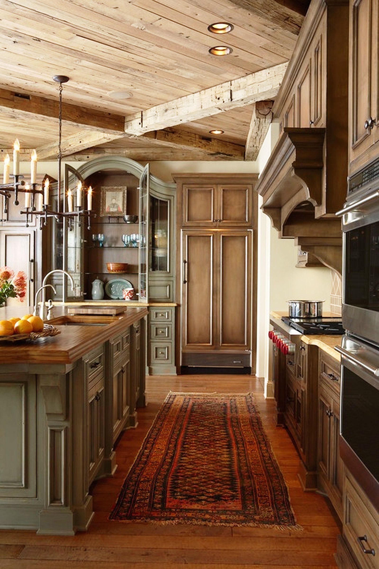 60 Amazing Rustic Home Decor Ideas To Try intended for Rustic Pine Console Table, French Country Style With 3 Spacious Drawers