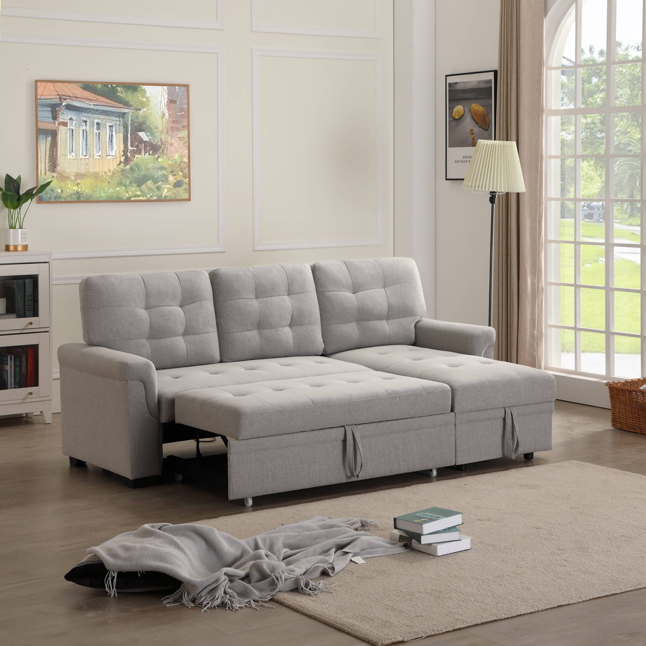 7 Essential Living Room Sleeper Sofas For Cozy Nights And Space-Saving ... with Transform Your Space The Versatile Beige Sleeper Loveseat for Modern Living