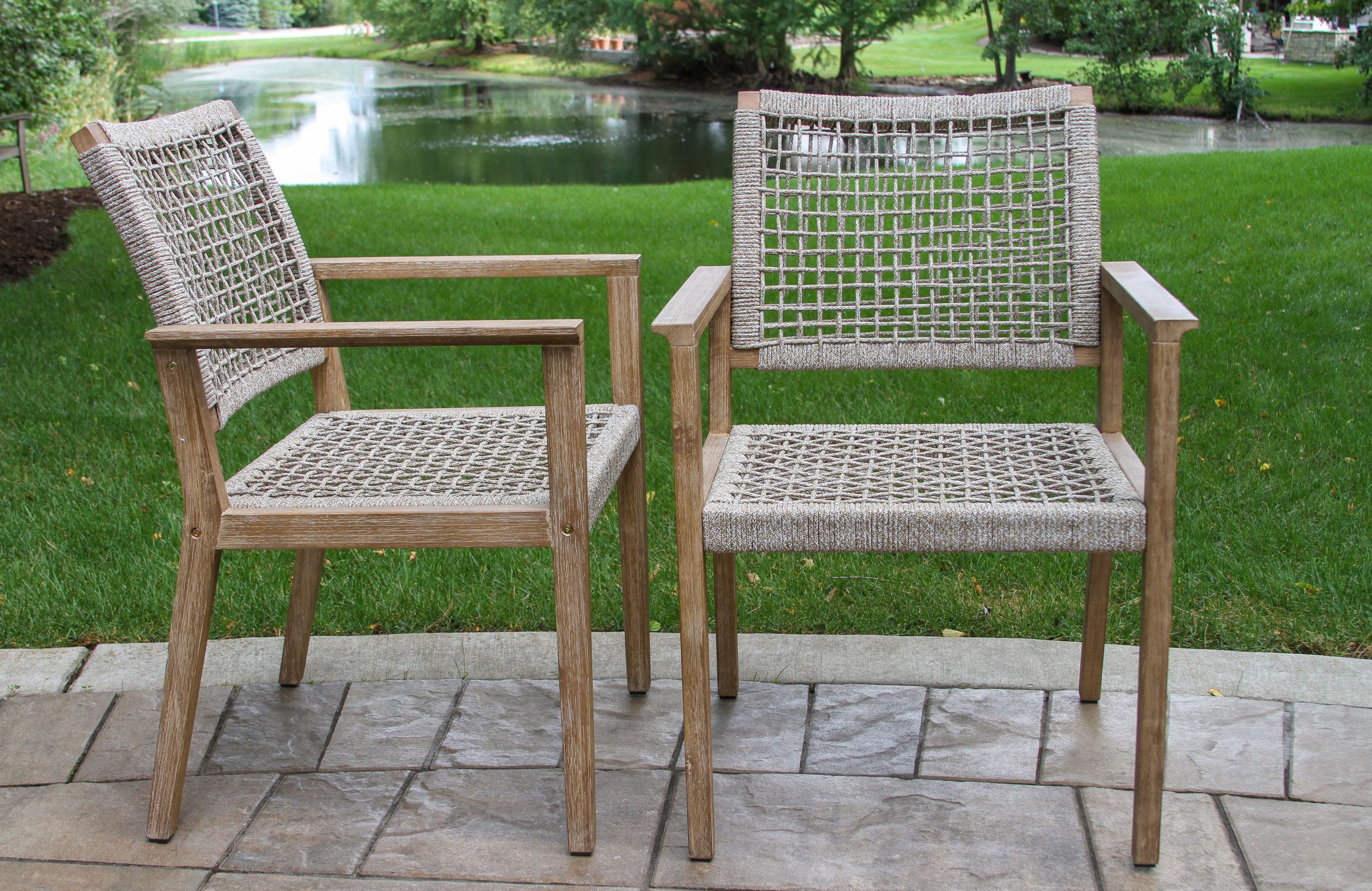 7-Piece Ivory Composite And Eucalyptus Wash Dining Set - Beach Style ... with Understanding the Natural Beauty of Composite, Wicker, and Eucalyptus