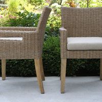 7-Piece Ivory Composite, Wheat Wicker And Eucalyptus Wash Rectangle ... within Understanding the Natural Beauty of Composite, Wicker, and Eucalyptus
