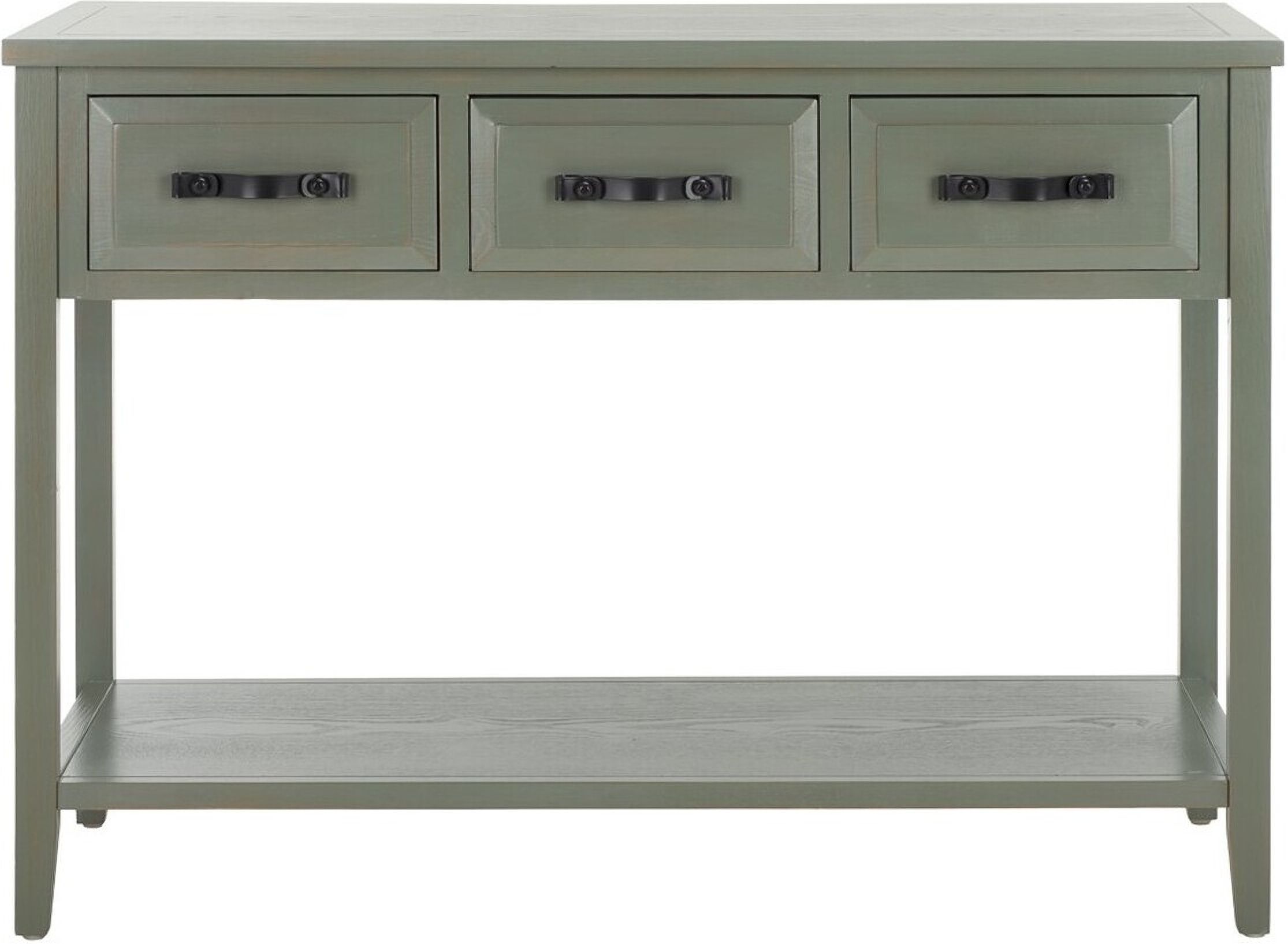 Aiden French Gray 3-Drawer Console Table By Safavieh | 1Stopbedrooms inside Unlocking the Potential of Your Aiden 3 Drawer Console Table Amh6502B