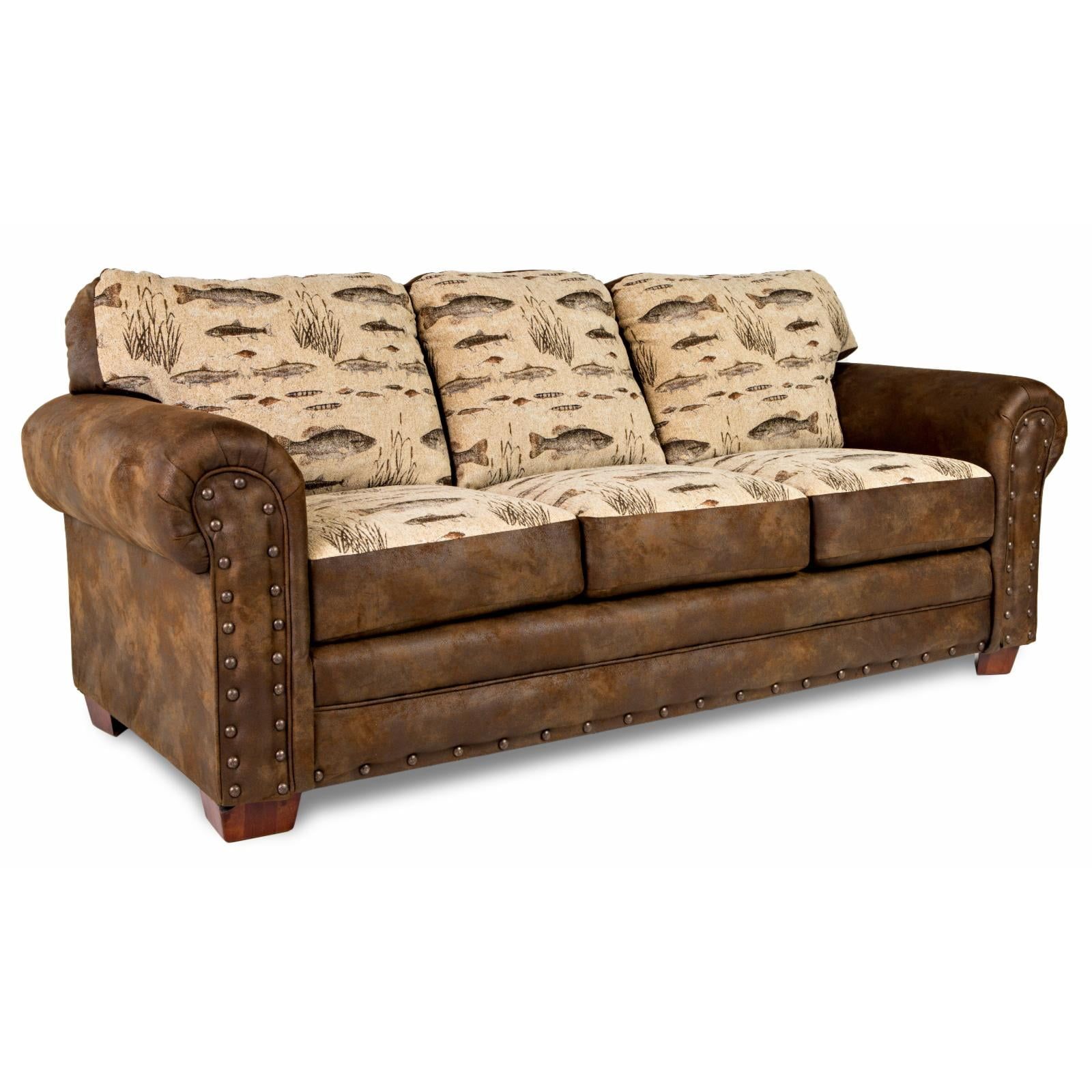 American Furniture Classics Angler&amp;#039;s Cove Model 8505-70 Lodge Style Sleeper Sofa - Walmart.com inside American Furniture Classics Model 8505-70 Angler&amp;#039;s Cove Sleeper Sofa