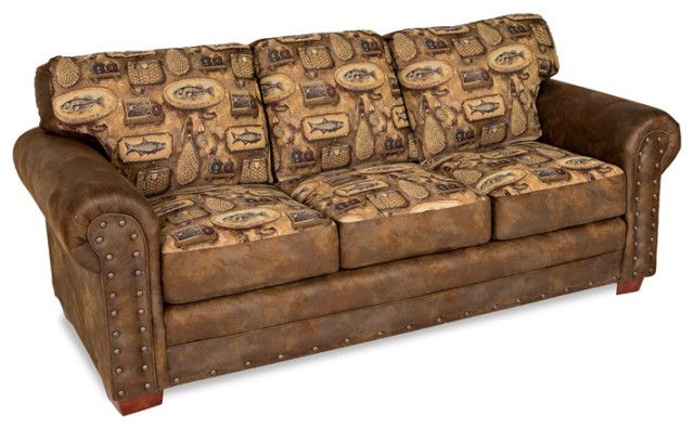 American Furniture Classics Model 8505-80 River Bend Sleeper Sofa - Rustic - Sleeper Sofas - By ... with regard to American Furniture Classics Model 8505-70 Angler&amp;#039;s Cove Sleeper Sofa