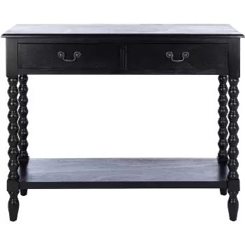 Athena 2 Drawer Console Table - Distressed White - Safavieh : Target pertaining to Athena 2 Drawer Console Table - Distrssed White