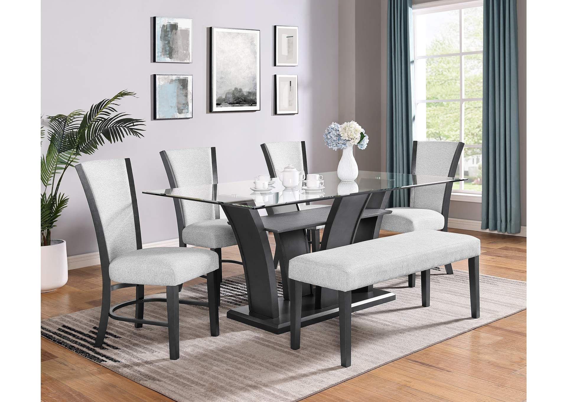 Camelia 6-Piece Dining Set pertaining to Understanding the Benefits of Composite Concrete Dining Set Materials