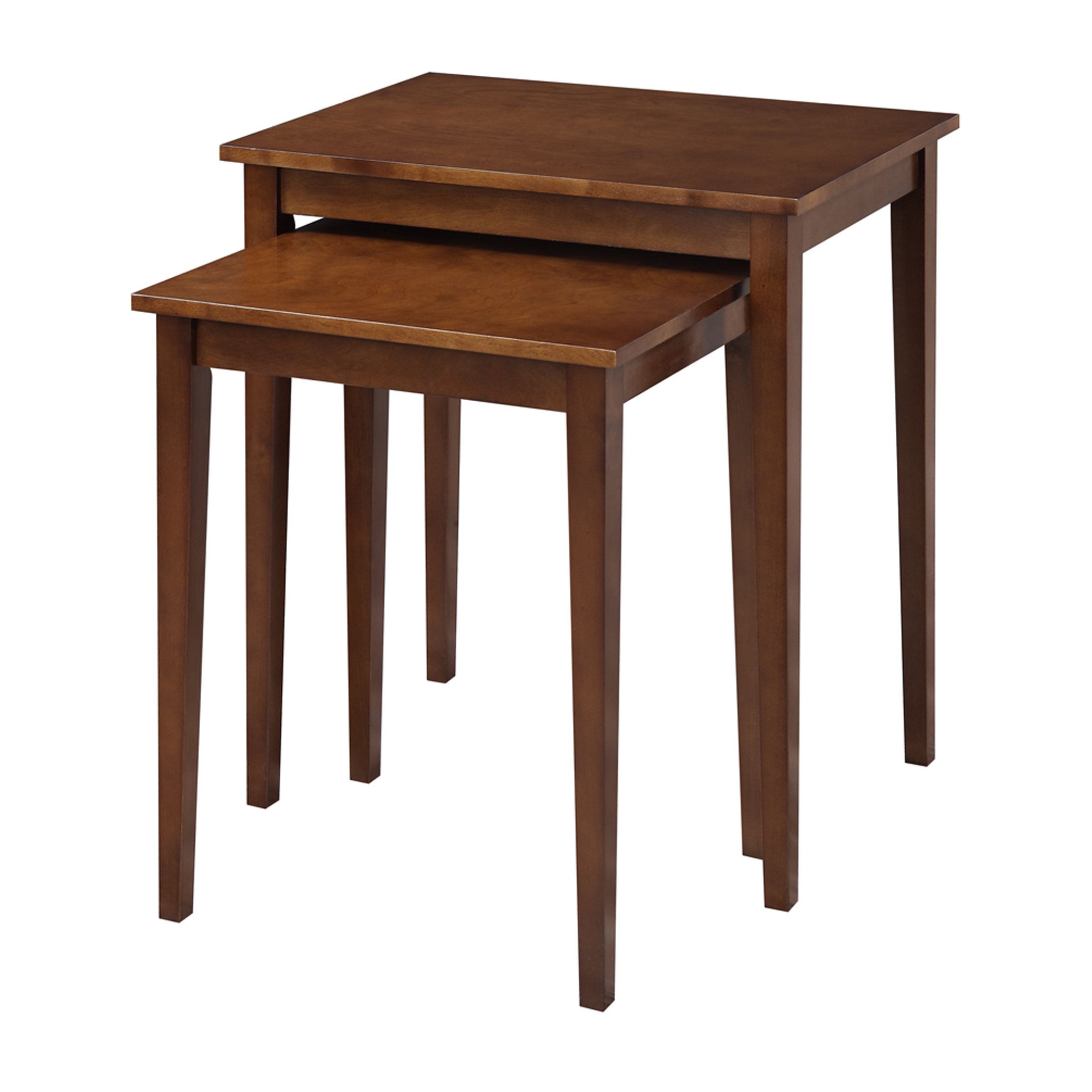 Convenience Concepts American Heritage 2 Piece Nesting Tables & Reviews | Wayfair in Unlock the Versatility of Hughey 2 Piece Nesting Tables in Your Home