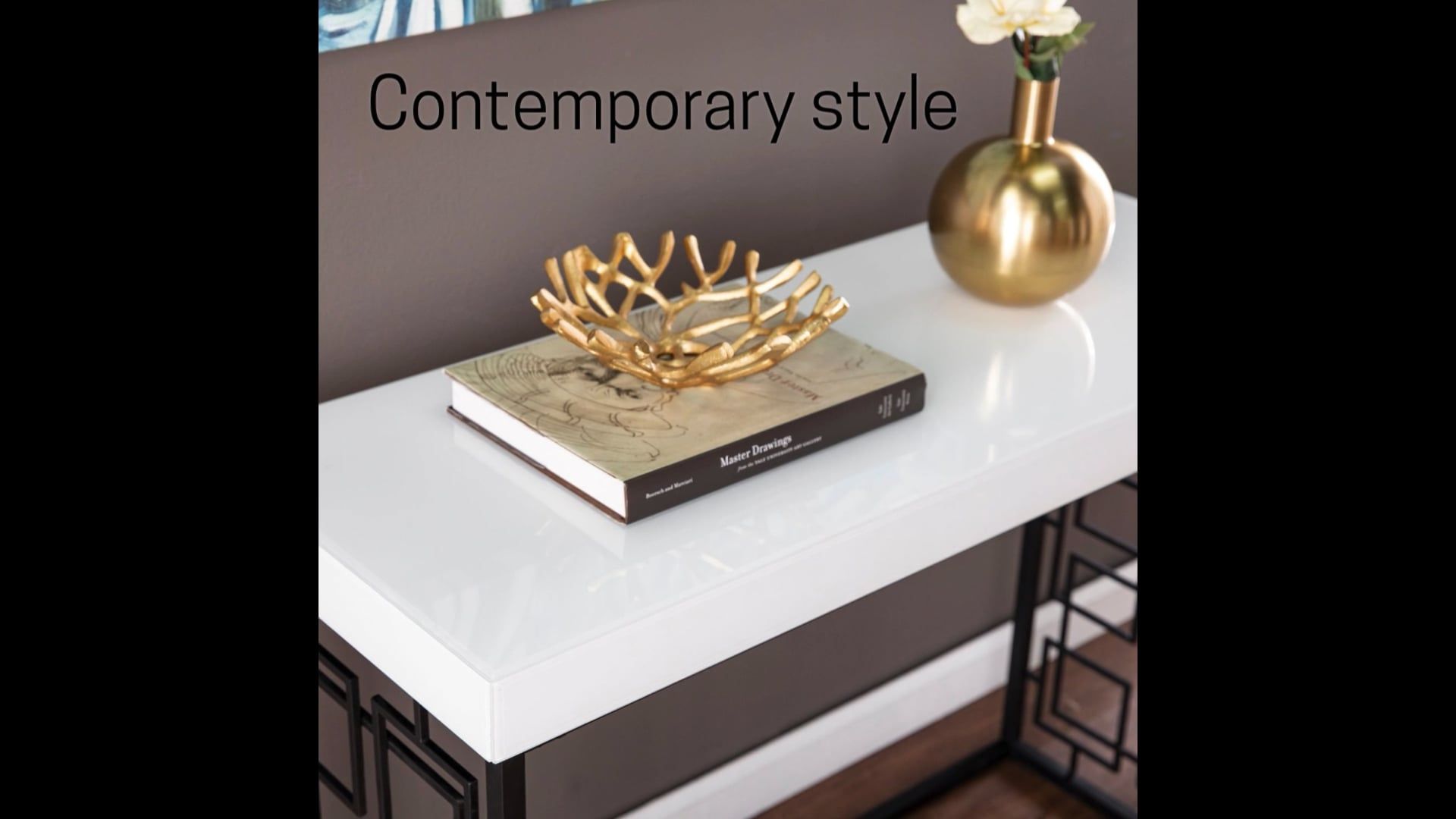 Cranbrook Contemporary Console Table - Transitional - Console Tables - By Sei | Houzz in Cranbrook Contemporary Console Table