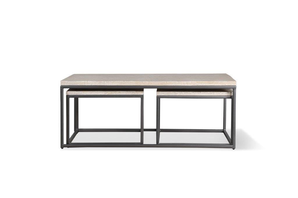 Crossings Monaco Nesting Cocktail Table Parker House | Furniture Cart pertaining to How the Monaco Rectangular Nesting Table Enhances Living Room Functionality