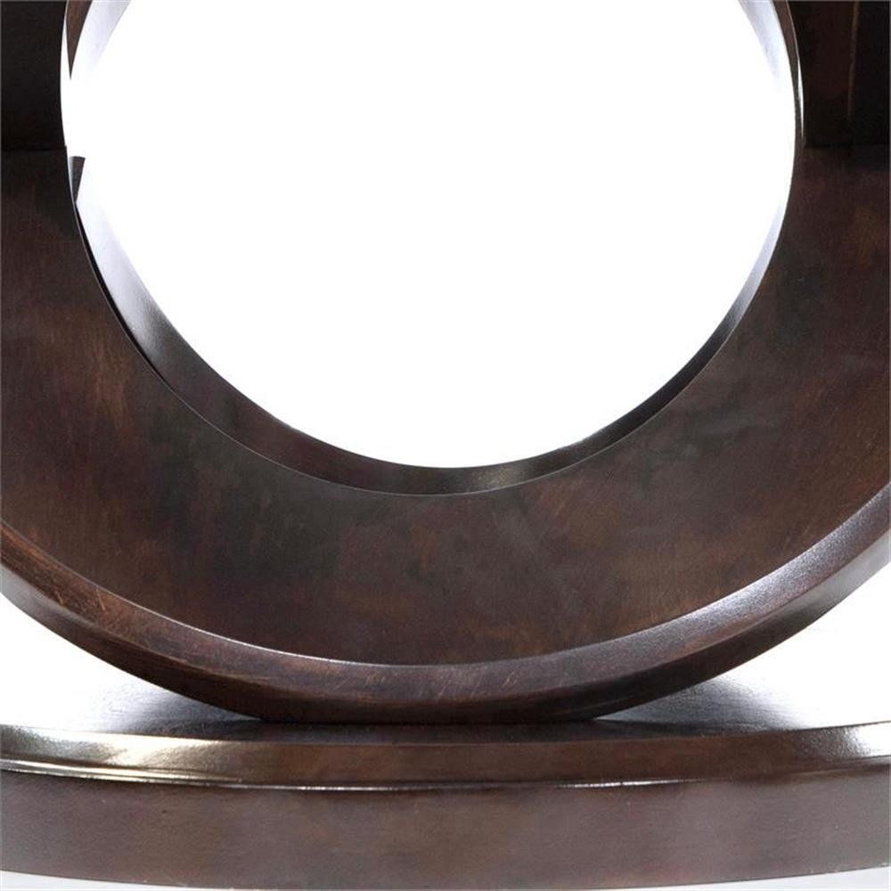 Furniture Of America Darbunic Wood Glass Coffee Table In Dark Walnut ... inside Is the Darbunic Console Table the Perfect Fit for Your Home?