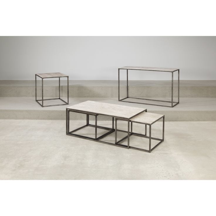 Hammary Modern Basics Nesting Coffee Table | Couchtisch Set, Interieur ... regarding Hammary Modern Basics Rectangular Nesting Cocktail Table 190-910