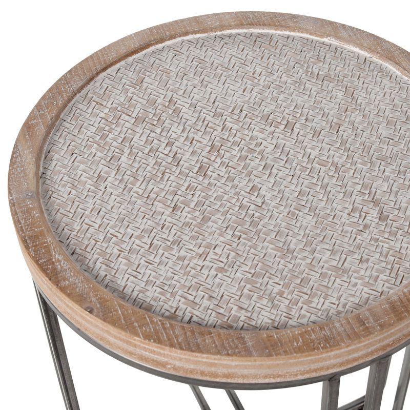 Highland Dunes Hughey 2 Piece Nesting Tables & Reviews | Wayfair intended for Hughey 2 Piece Nesting Tables