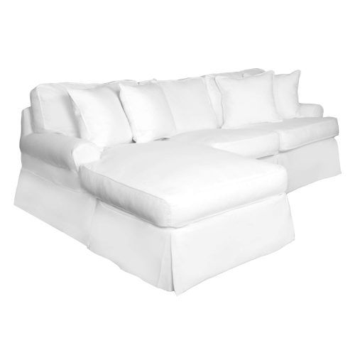 Horizon Slipcovered Sleeper Sofa With Reversible Chaise - Color 391081 ... throughout Unveiling the Sunset Trading Horizon Sleeper Sofa A Deep Dive into Its Features