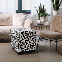 Intertwined Iibeveled Art Glass Lamp Table With Plinth Base - Contemporary - Side Tables And End ... with regard to Intertwined I, Iibeveled Art Glass Cocktail Table, Side Table