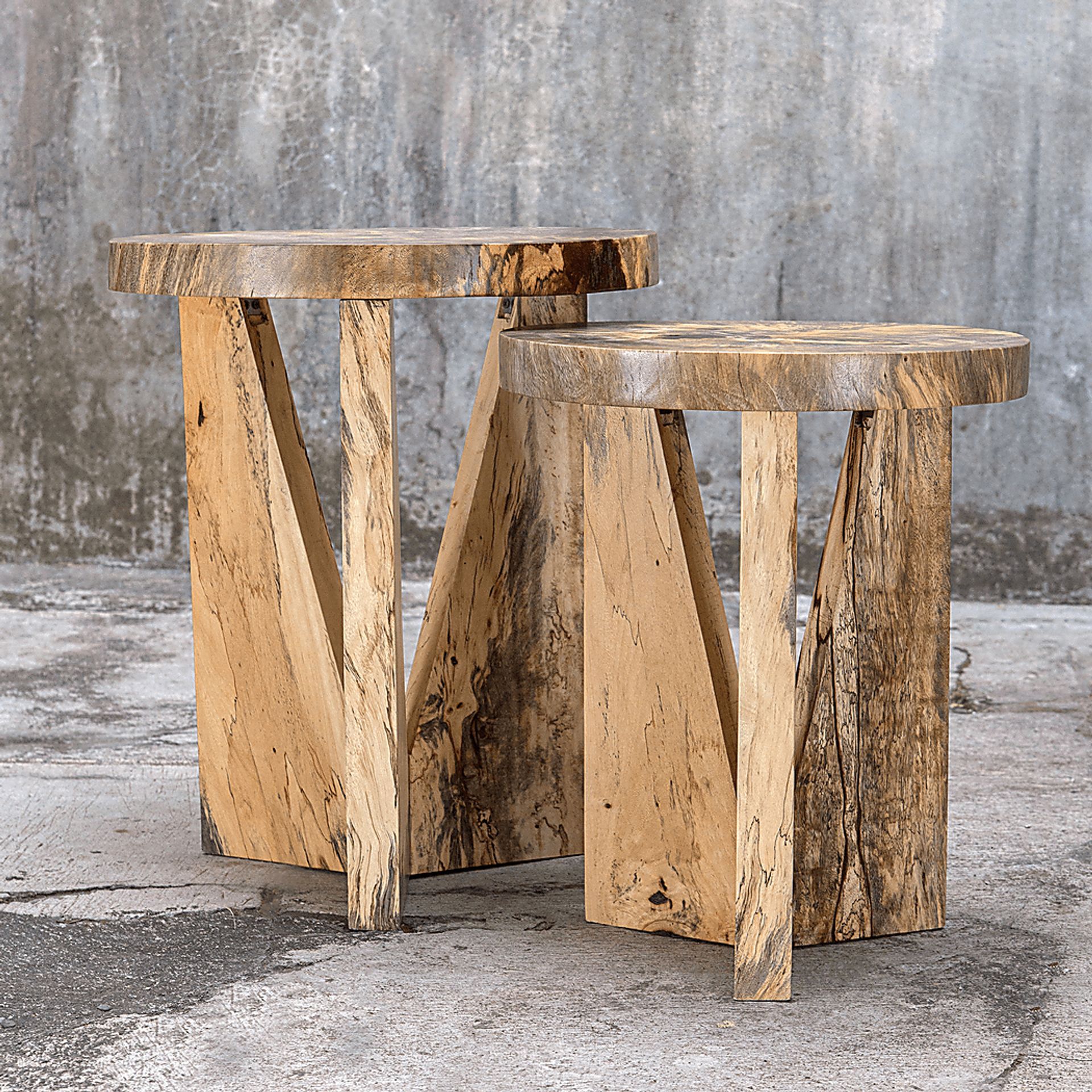 Laurelhill Brown Dark Wood Nesting Tables, Set Of 2 | Rooms To Go throughout Lynda Nesting Tables, Dark Brown