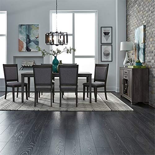 Liberty Furniture Tanners Creek Medium Gray Opt 7 Piece Rectangular ... for Tanners Creek Medium Gray 3 Pack