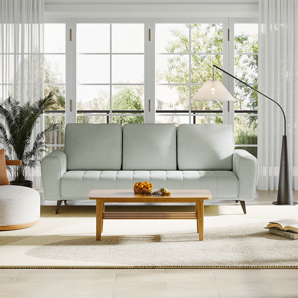 Light Gray Linen Convertible Sleeper Sofa inside A Deep Dive into the Comfort and Style of the Radella Gray Linen Sofa