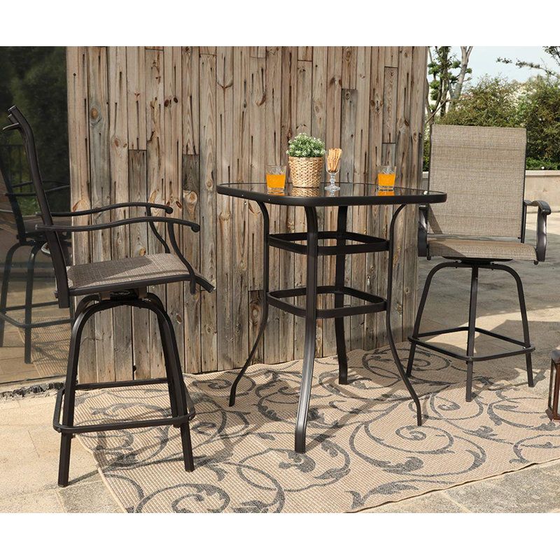 Marietta 5Pc Outdoor Cast Aluminum Dining Set | Ricetta Ed Ingredienti ... intended for Creating Your Perfect Patio What the GDF Studio Marietta Set Offers