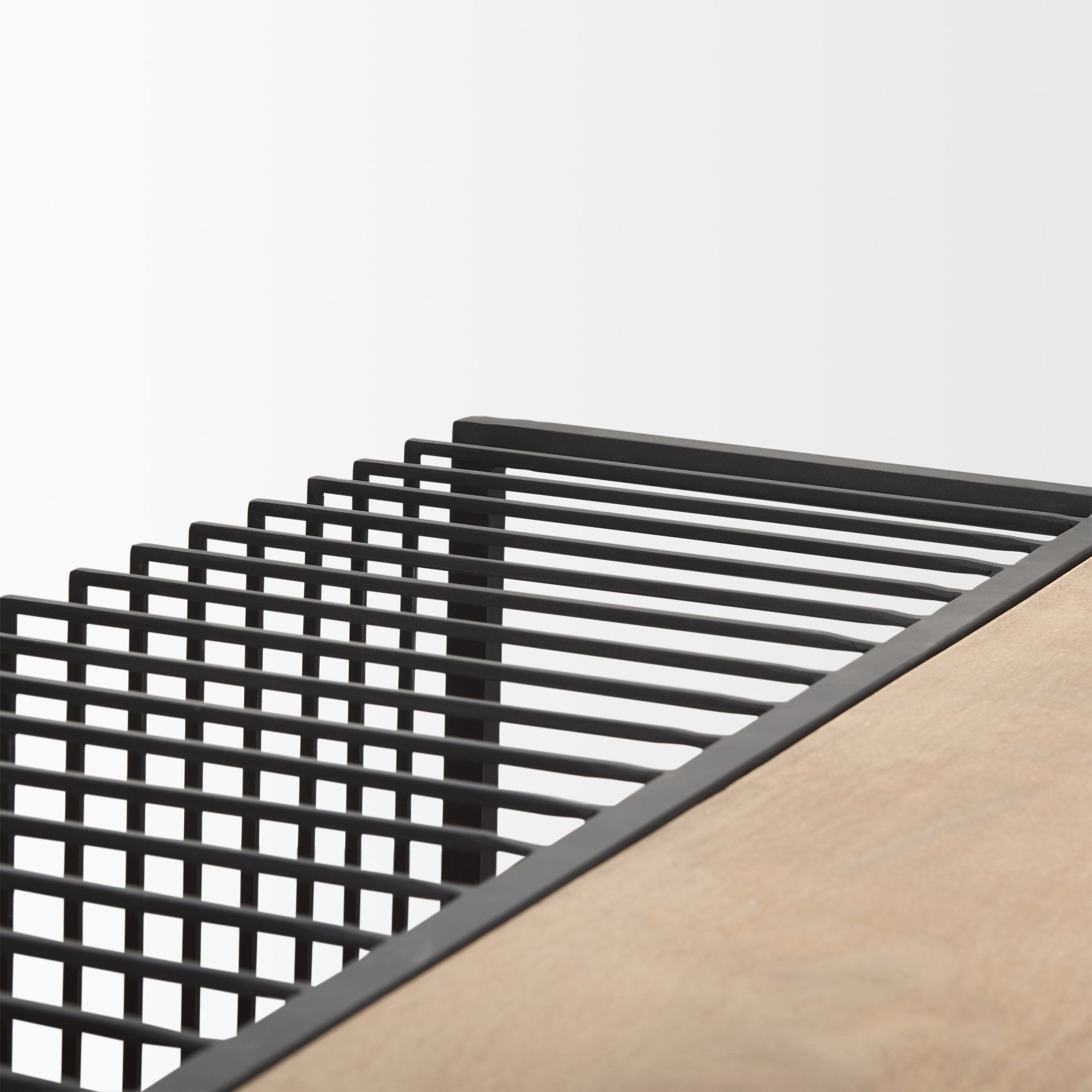 Miles Black Metal W/ Light Wood Nesting Coffee Table - Industrial - Coffee Table Sets - By ... with Miles Black Metal W/ Light Wood Nesting Coffee Table