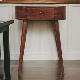 Mini Albion Chestnut Console Table - Bed Bath & Beyond - 42544261 inside Beyond Furniture Albion Chestnut Console Tables as Statement Pieces