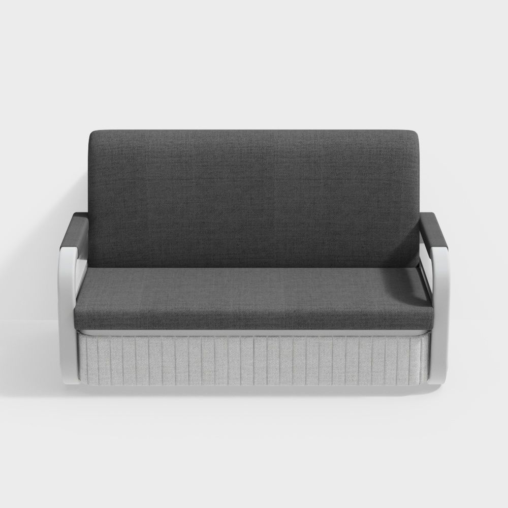 Modern Light Gray Convertible Sleeper Sofa Bed Cotton & Linen ... within Unlock Small Space Living The Smart Sleeper Sofa Guide