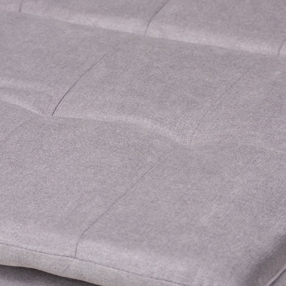 Modern Light Grey Fabric Upholstered Left Facing Storage Sectional ... within Transform Your Living Space with a Versatile Sectional