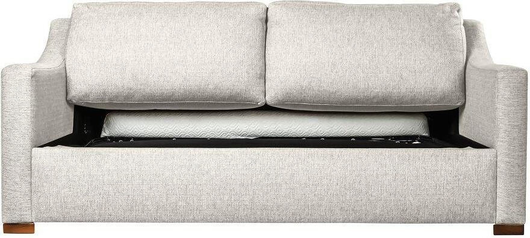 Nativa Interiors Ashley Sleeper Sofa 80 Inch Grey With Premium Gel ... with Ashley Sleeper Sofa 80", Brown, Premium Memory Foam Mattress