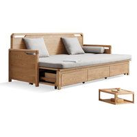 North American Solid Wood Multifunctional Storage Sleeper Sofa ... with Finding Comfort and Convenience A Deep Dive into Solid Wood Sleeper Sofas
