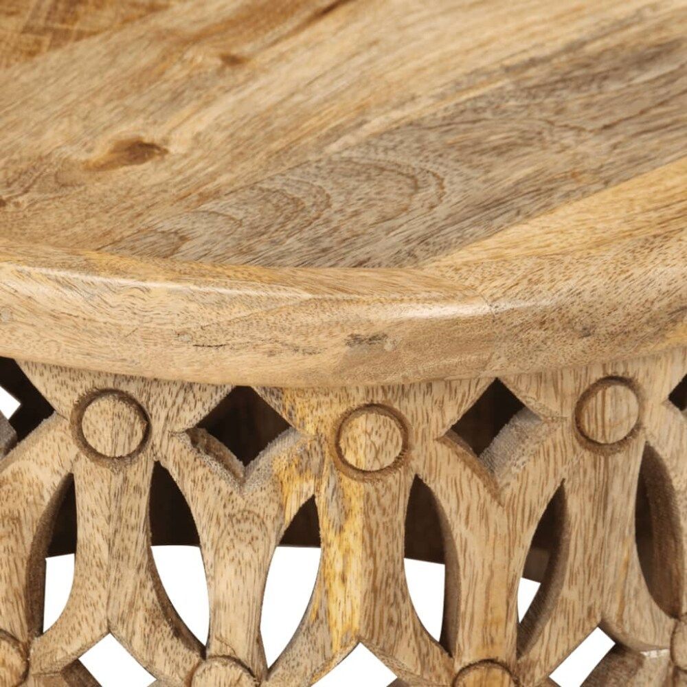 Pick ‘N Save - Vidaxl 2 Piece Coffee Table Set Solid Wood Mango, 11.8 &amp;quot; In 2024 | Coffee Table ... pertaining to A Deep Dive into the Natural Character of Mango Wood Coffee Tables