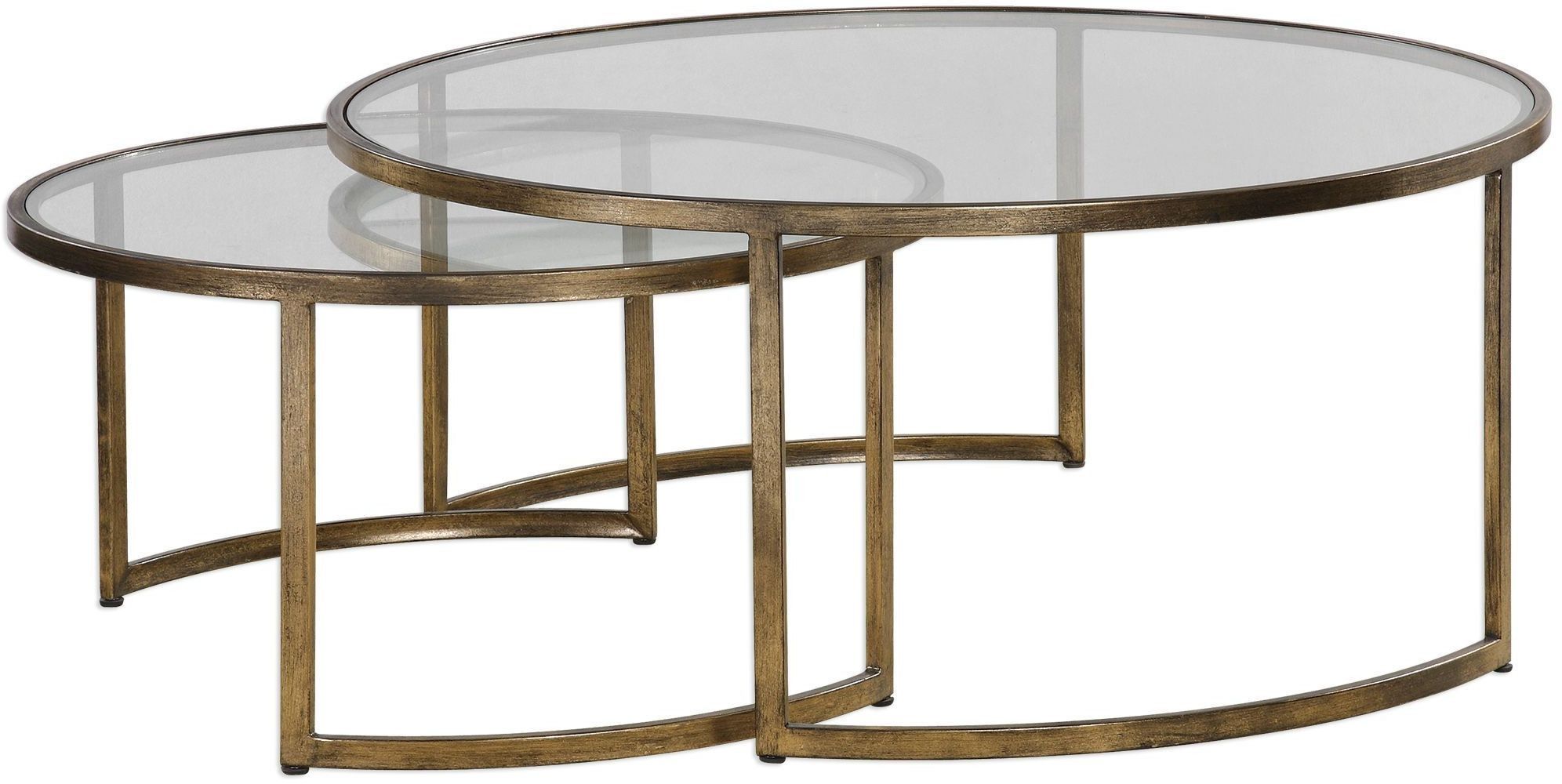 Rhea Nested Coffee Tables Set Of 2 From Uttermost | Coleman Furniture with Style and Functionality How the Uttermost Rhea Tables Elevate Your Living Room