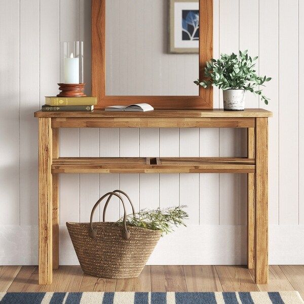 Safavieh Katie Dark Brown Wood Console Table. - Bed Bath & Beyond - 5160235 in Exploring the Versatility of the Safavieh Katie Wood Console Table