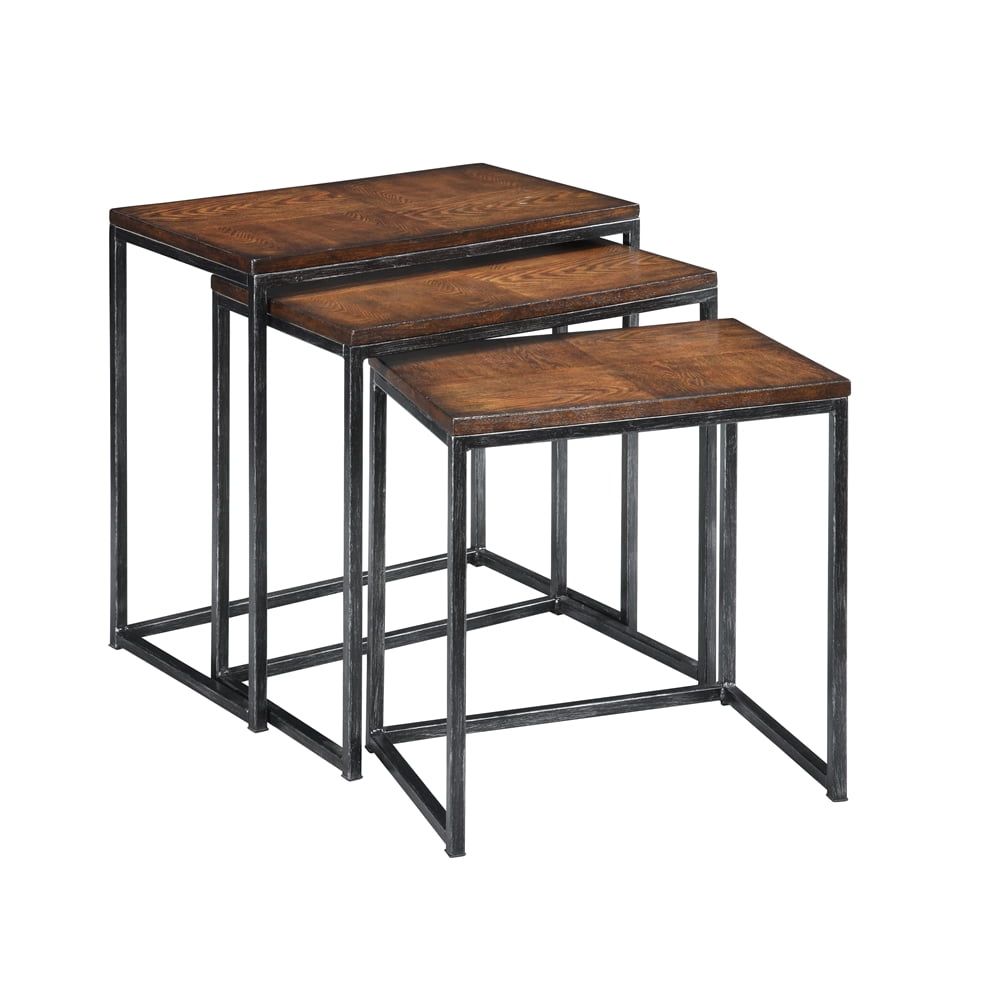 Set Of 3 Nesting Tables - Walmart.com within The Enduring Appeal and Practicality of the Troika Nesting Table Set of 3