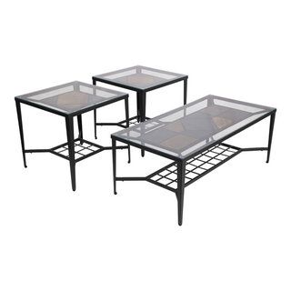 Signature Design By Ashley Calder 3-Piece Occasional Table Set ... with regard to Zara 3-Piece Occasional Table Set