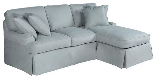 Sunset Trading Horizon Fabric Slipcover For Sectional Chaise Sofa In ... intended for Unveiling the Sunset Trading Horizon Sleeper Sofa A Deep Dive into Its Features