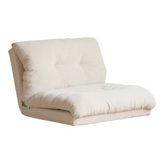 Technology Cloth Sofa Bed - Transitional - Sleeper Sofas - By Gvawood | Houzz inside Technology Cloth Sofa Bed, Corduroy Cream White 50Х37Х27&amp;quot;