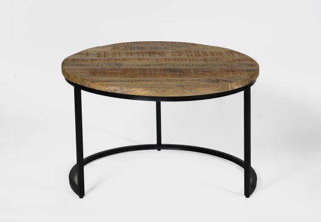 Troika Nesting Table Set Of 3 - Industrial - Coffee Table Sets - By ... regarding Troika Nesting Table Set Of 3