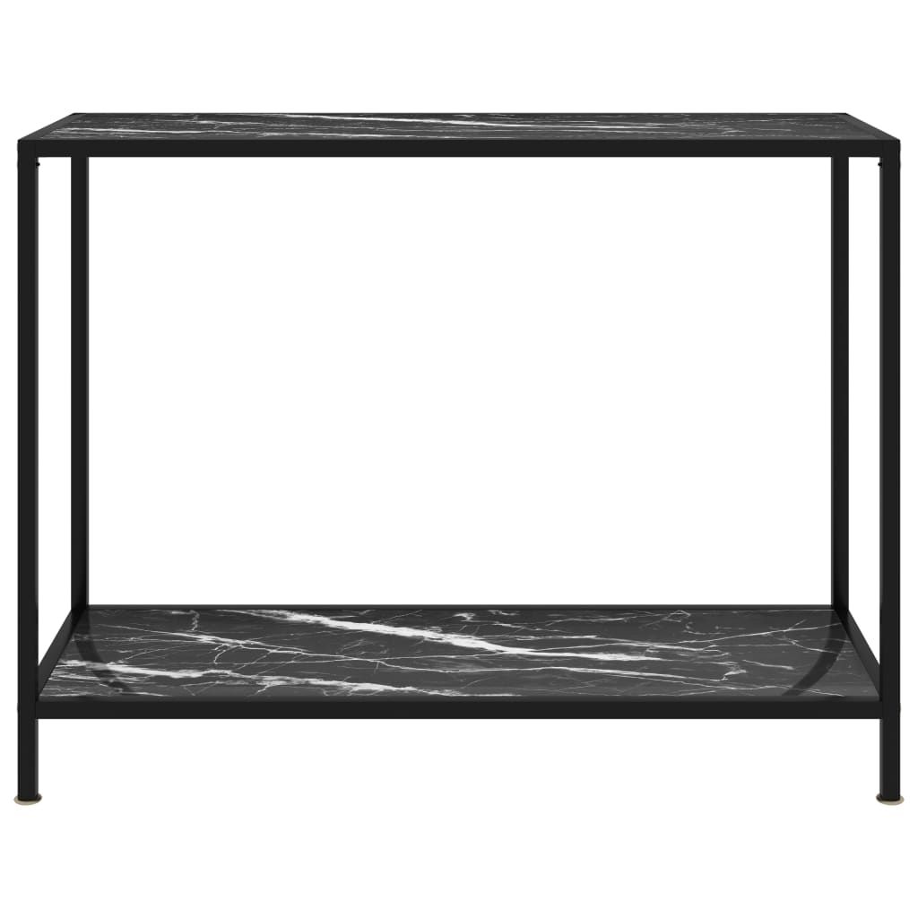 Vidaxl Console Table Black 39.4"X13.8"X29.5" Tempered Glass - Walmart.com inside Vidaxl Console Table Black 31.5"X13.8"X29.5" Tempered Glass
