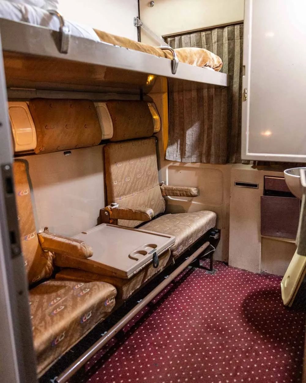 What It's Really Like On The Sleeper Train From Cairo To Luxor — Walk ... within Transform Your Space The Versatile Beige Sleeper Loveseat for Modern Living