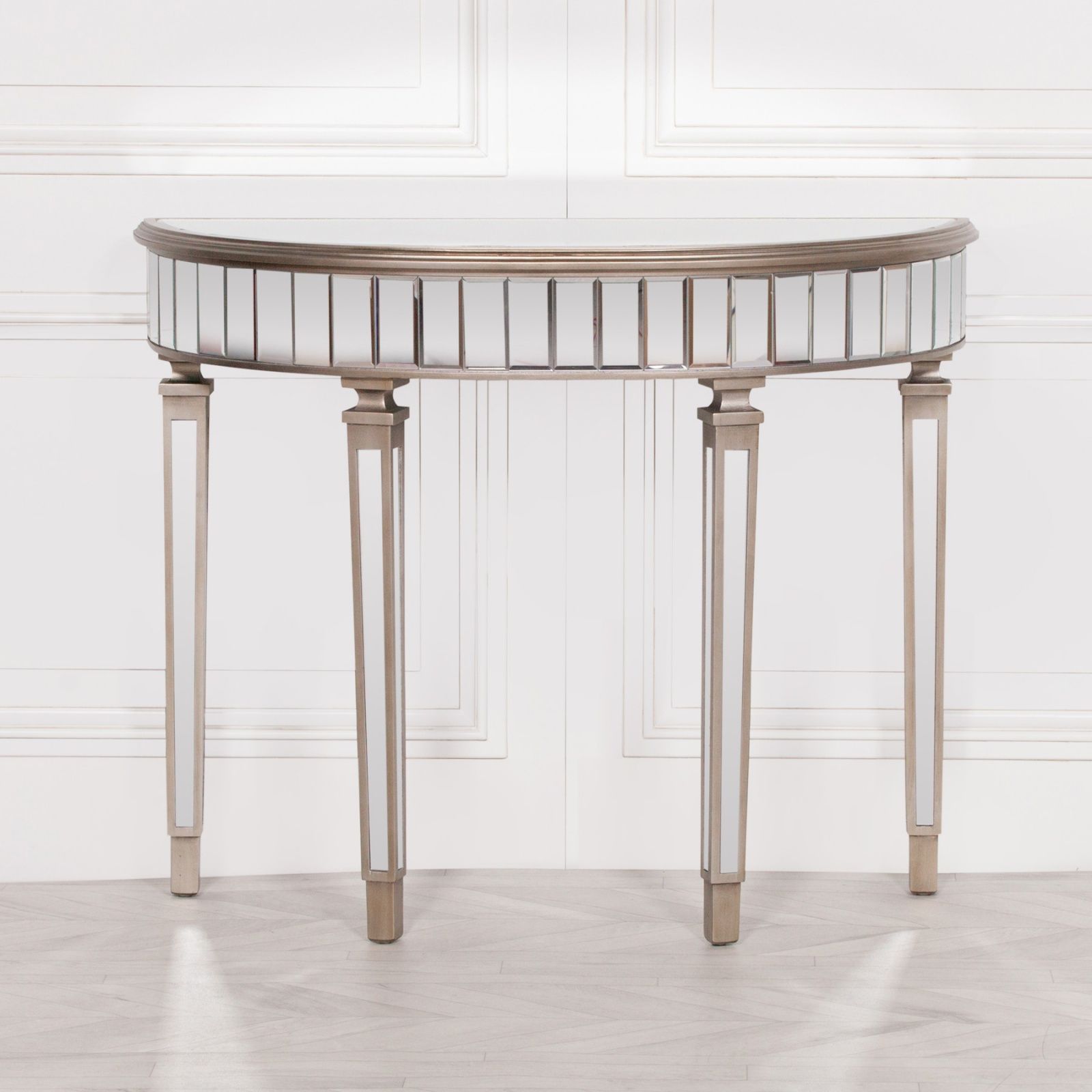 20 Ideas Of Silver Console Tables with regard to Elmore Console Table, Silver