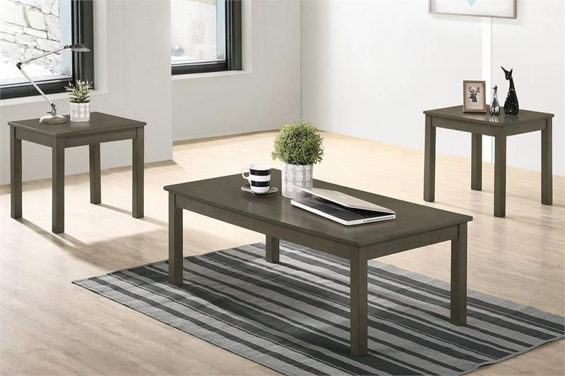 3 Piece Coffee Table Set - F3190 intended for The Design Secrets Behind Contemporary Coffee Tables with Extra Shelves