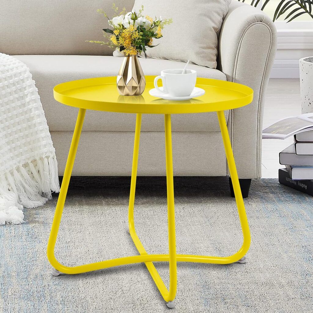51 Accent Tables To Enhance Any Decor Scheme with regard to Gregg Accent Tables Set Of 3 Yellow