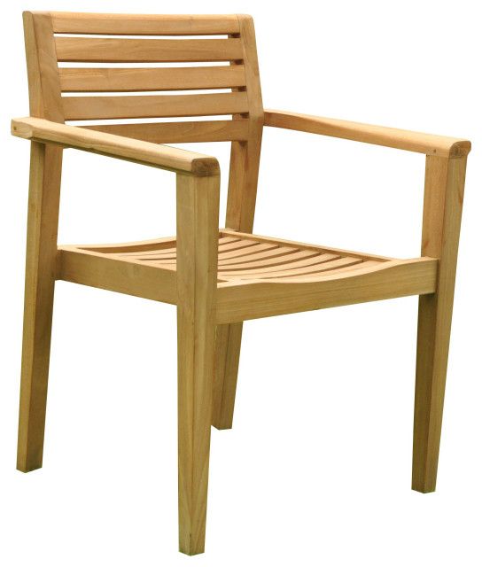 7-Pc Outdoor Teak Dining Set: 94" Masc Rectangle Table 6 Montana ... throughout Choosing the Right Teak Dining Set Enhancing Your Patio with 6 Montana Stacking Chairs