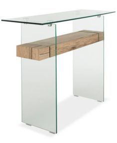 8 Console Table Wood And Glass Ideas | Table, Console Table, Decor throughout Integrating a Gallerie Decor console Table into Your Transitional Home