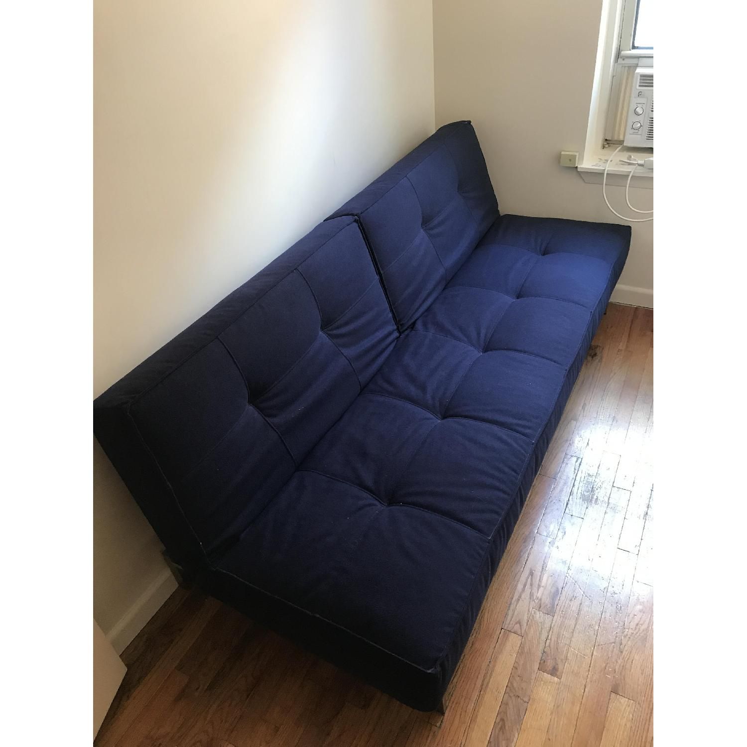 Abc Carpet & Home Crashpad Daybed Sofa In Blue - Aptdeco with Crash Pad Sleep Sofa, Sorrento Dress Blues