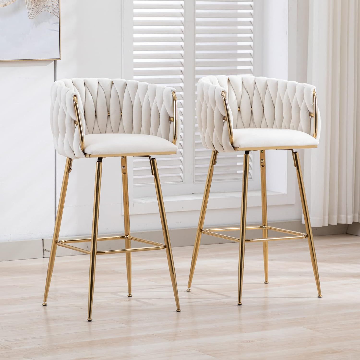 Amazon.com: Heah-Yo Swivel Bar Stools Set Of 2, 26 Inches Counter ... inside Understanding the Versatility of 26-inch Counter Height Seating