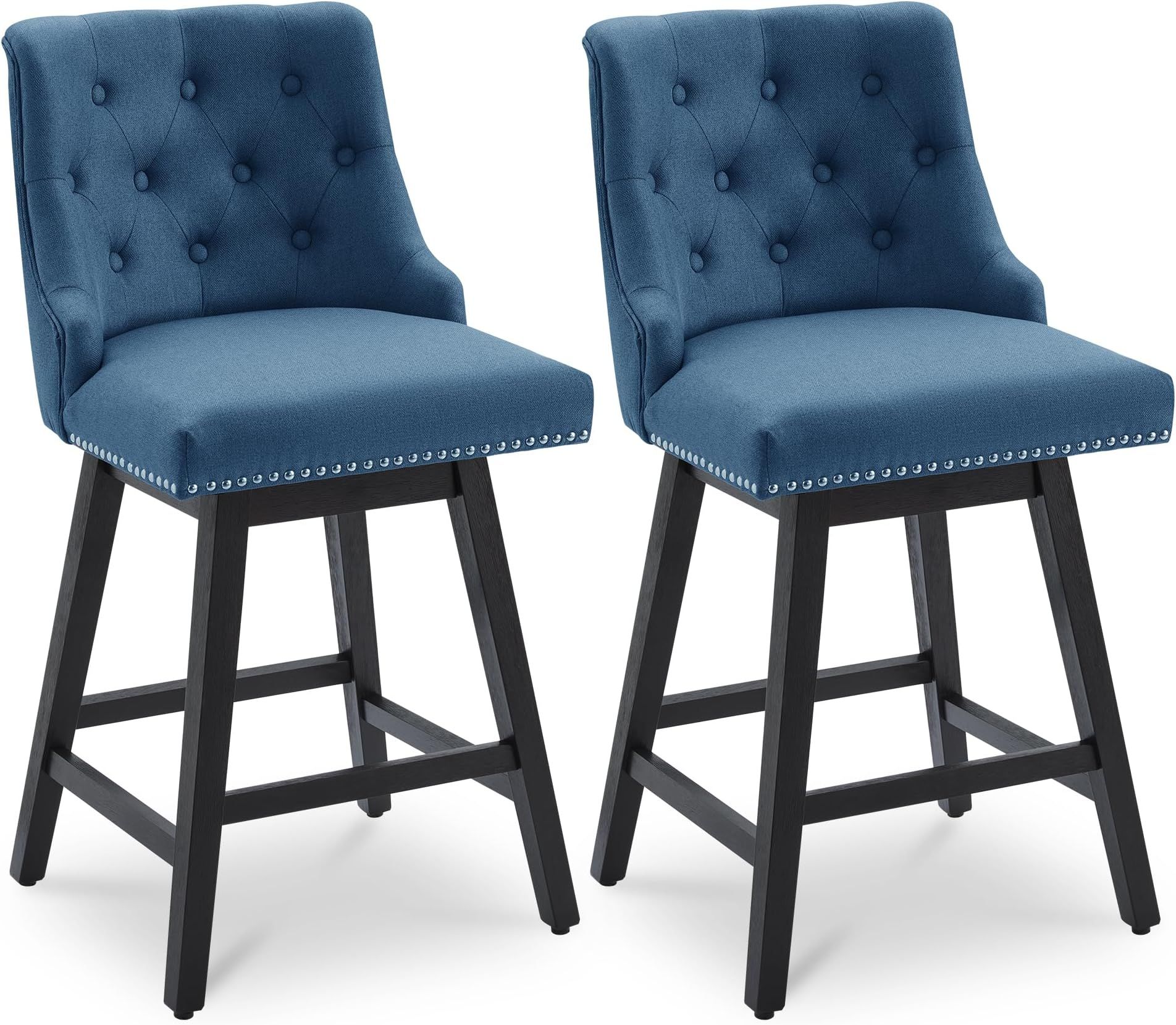 Amazon.com: Lasigeli 26 Inch Counter Height Bar Stools With Back,Swivel ... pertaining to Understanding the Versatility of 26-inch Counter Height Seating