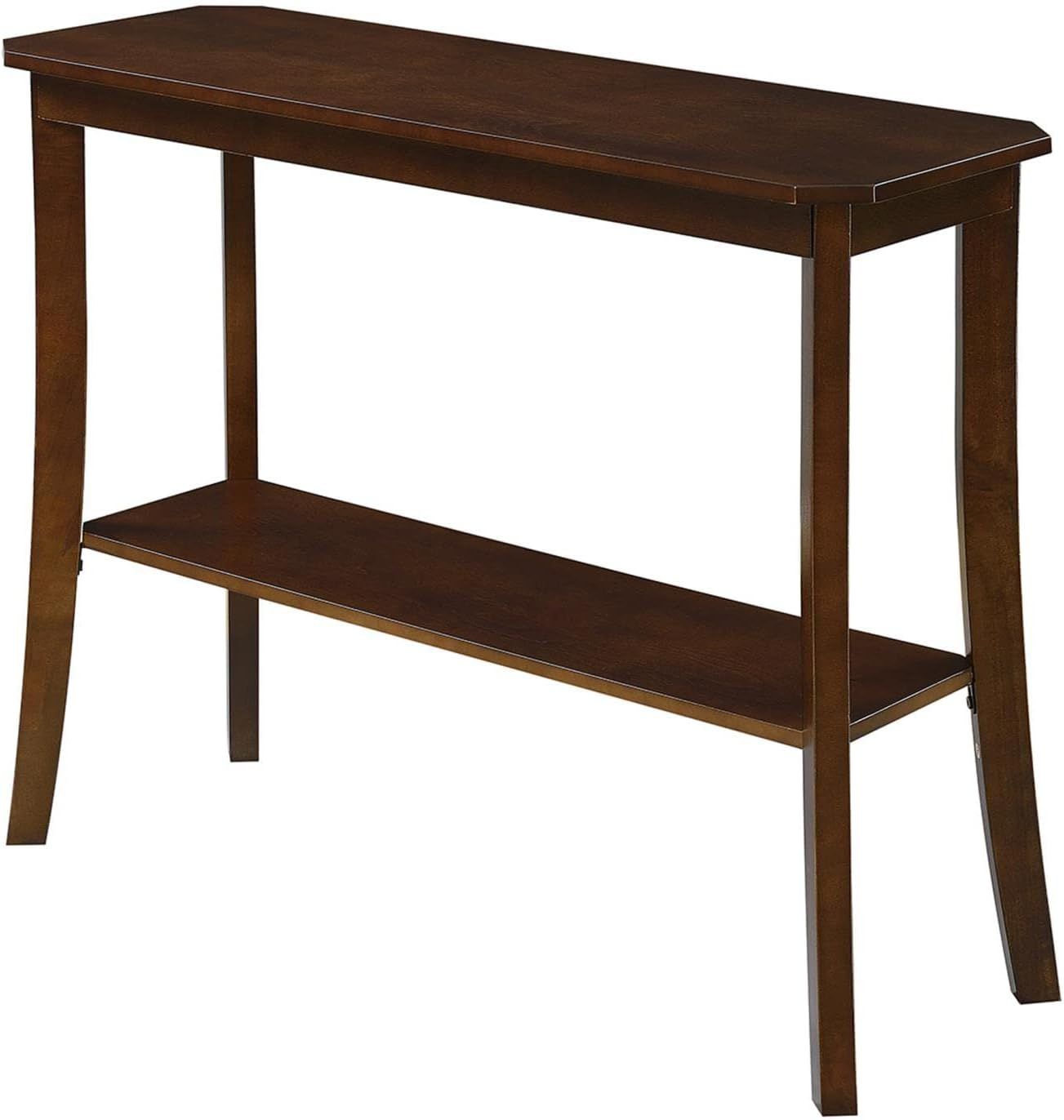 Amazon.com: Pemberly Row Console Table In Mahogany : Home &amp; Kitchen within Pemberly Row Console Table - Mahogany