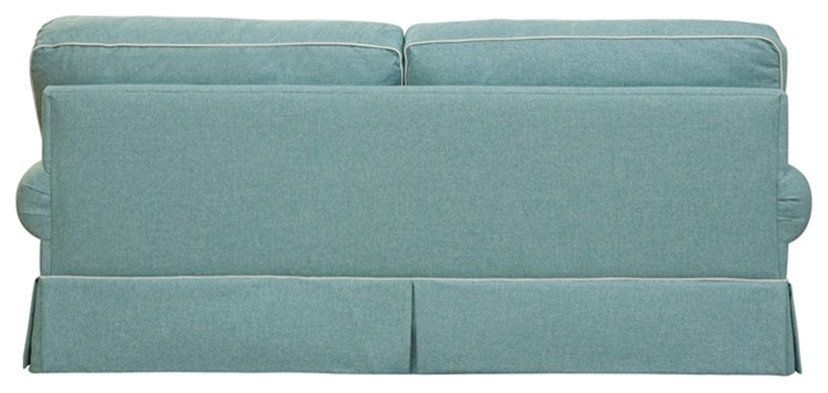 American Furniture Classics 8-010-S275A Coastal Aqua Series Sofa ... in How the Coastal Aqua Series Sleeper Sofa Combines Comfort and Coastal Design