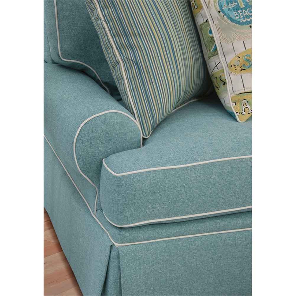American Furniture Classics 8-040M-S275A Coastal Aqua Series Sleeper ... inside American Furniture Classics 8-040M-S275A Coastal Aqua Series Sleeper Sofa